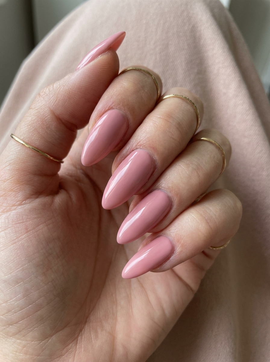 Pink Stiletto Nails als Stiletto Nägel Inspiration 2026